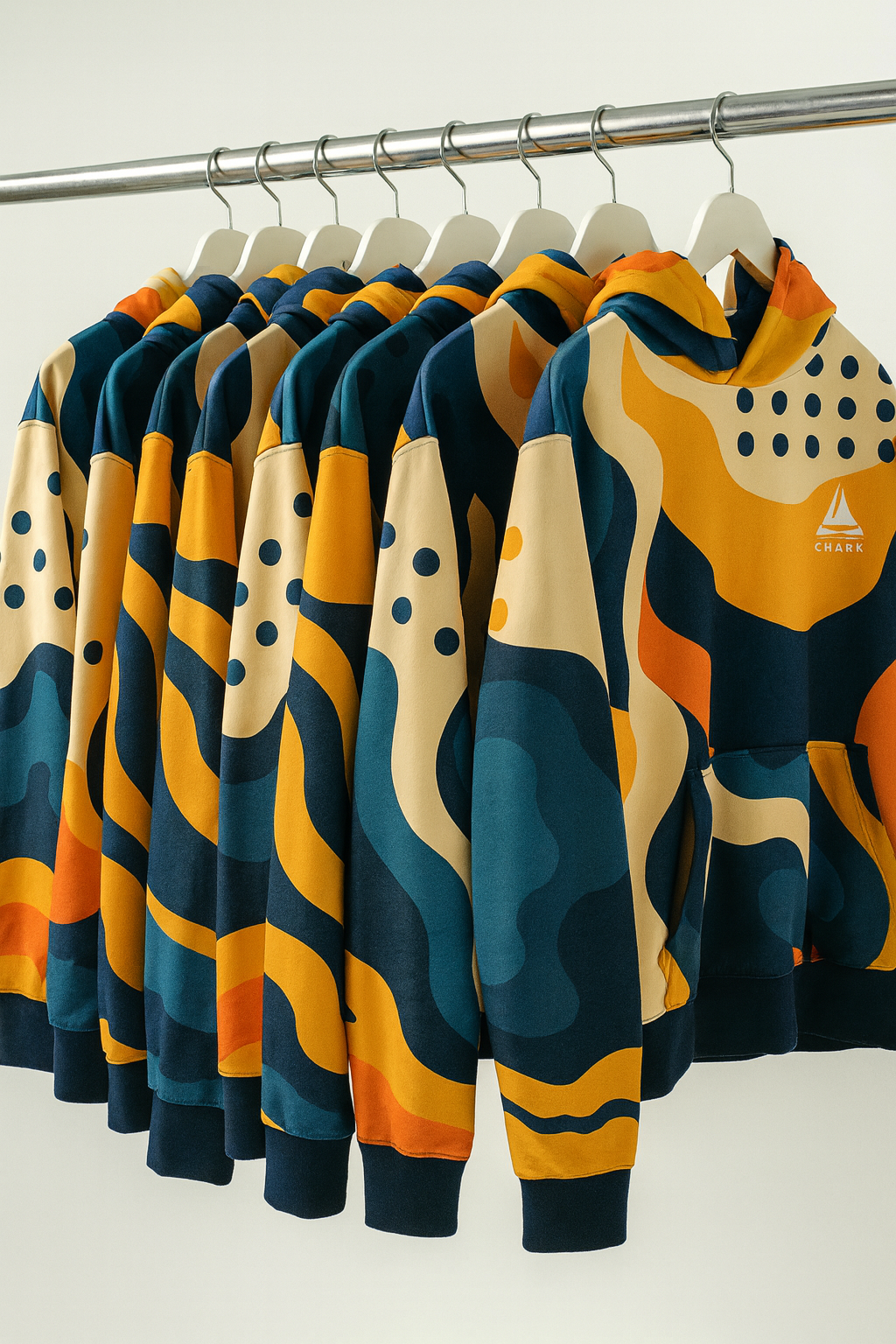 Bold Wave Hoodie